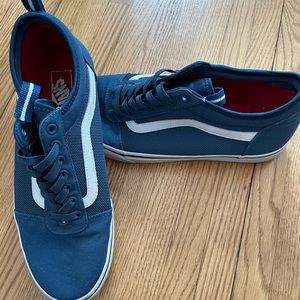 Men’s Vans. Size 11. Blue. Lightly worn.